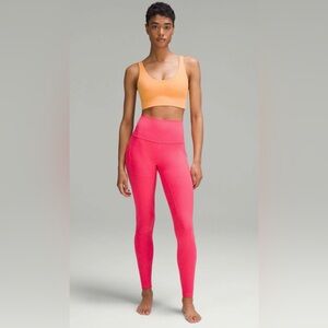 Lululemon Align High-Rise 28” Legging with Pockets in
Lip Gloss